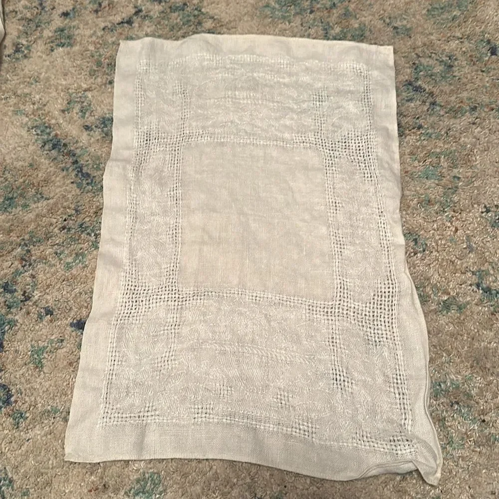 Vintage Table Linens (patterned napkins) Lot of 5